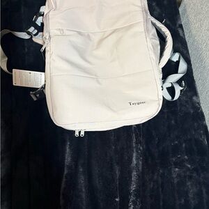 Men's Backpack in Light Pink - Casual Everyday Pack